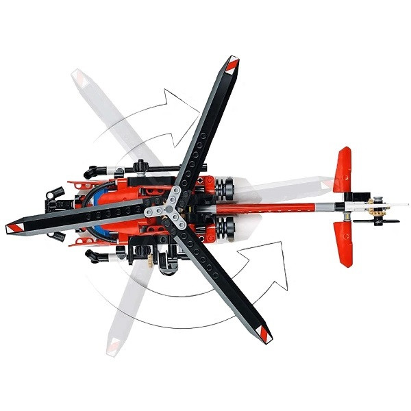 LEGO Technic 42092 Конструктор Лего Техник Спасательный вертолёт