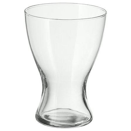 Ваза ВАСЕН прозрачное стекло ИКЕА, IKEA, фото 2