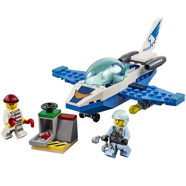 LEGO City 60206 Конструктор Лего Город Воздушная полиция: Патрульный самолёт