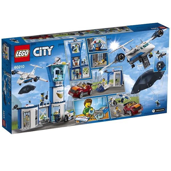 LEGO City 60210 Конструктор Лего Город Воздушная полиция: Авиабаза