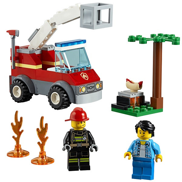 LEGO City 60212 Конструктор Лего Город Пожарные: Пожар на пикнике
