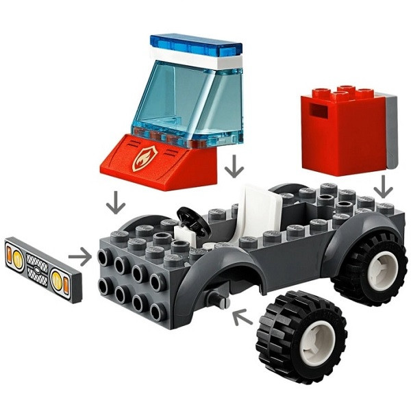 LEGO City 60212 Конструктор Лего Город Пожарные: Пожар на пикнике
