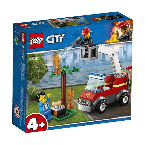LEGO City 60212 Конструктор Лего Город Пожарные: Пожар на пикнике