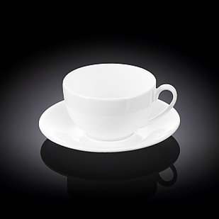 Чайная чашка и блюдце Wilmax 250 мл