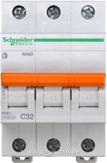 Автоматический выключатель 11226 ВА 63 3P 32A (C) 4.5kA Schneider Electric