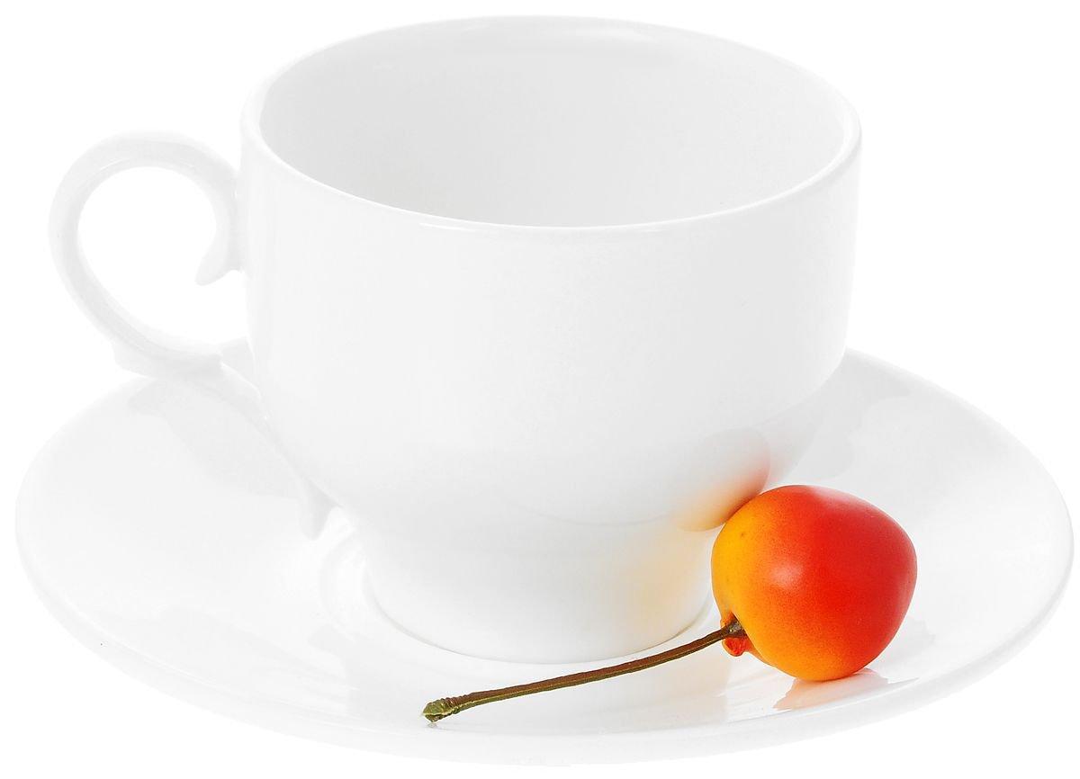 Набор: чайная чашка и блюдце Wilmax 220 мл 6 пар - фото 2 - id-p64185988
