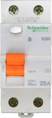 Устройство защитного отключения 2P 25A 30mA 11450 ВД63 Schneider Electric