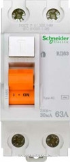 Устройство защитного отключения 11455 ВД63 2P 63A 30mA Schneider Electric