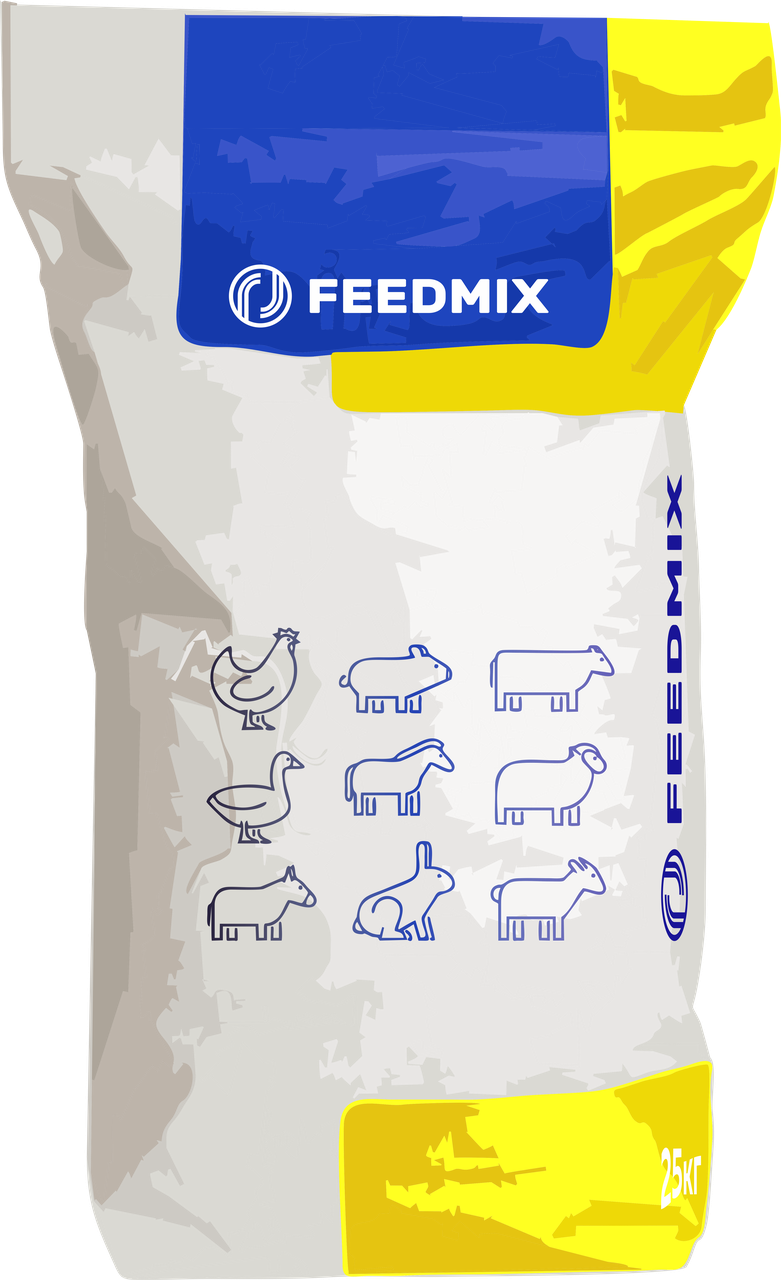 Feedmix БМВД 2.5% до 50% финиш бройлер старт 29-42 дней