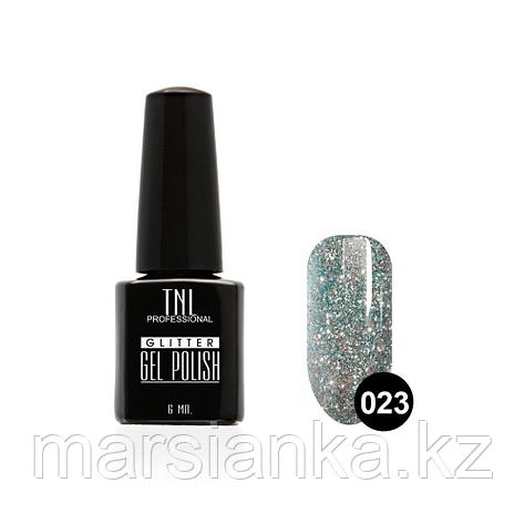Гель-лак TNL GLITTER #23 Васильковый.6мл, фото 2