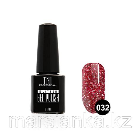 Гель-лак TNL GLITTER #32 Дикая клубника, 6мл, фото 2
