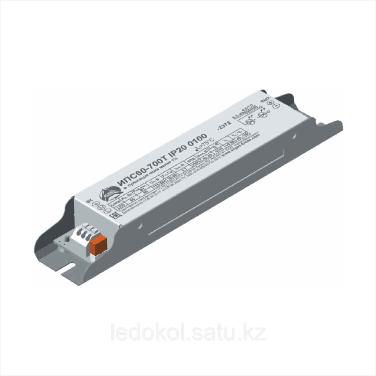 Источник питания Аргос ИПС60-700Т ПРОМ IP20 0100