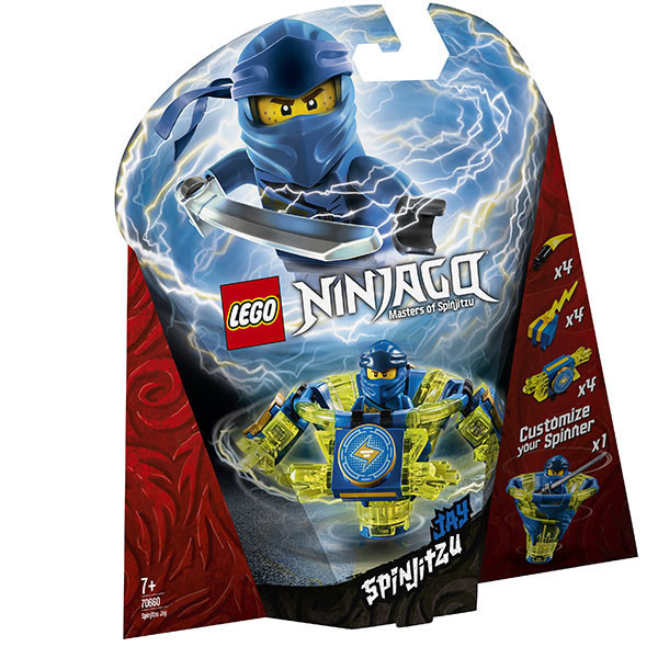 LEGO Ninjago 70660 Конструктор Лего Ниндзяго Джей - мастер Кружитцу