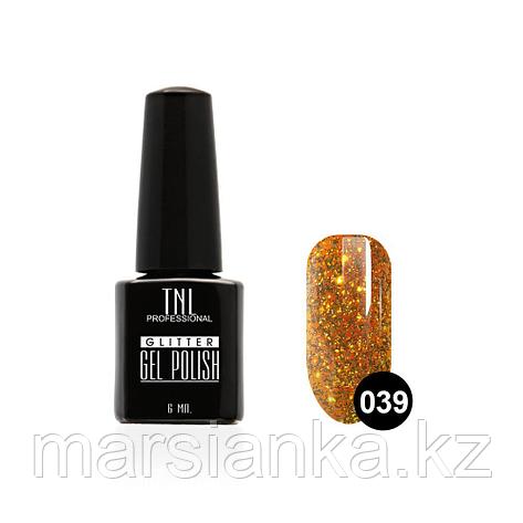 Гель-лак TNL GLITTER #39 Тициановый, 6мл, фото 2