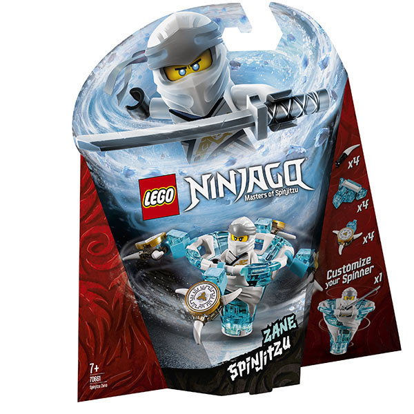 LEGO Ninjago 70661 Конструктор Лего Ниндзяго Зейн - мастер Кружитцу