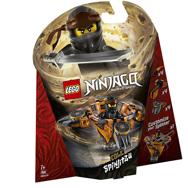 LEGO Ninjago 70662 Конструктор Лего Ниндзяго Коул - мастер Кружитцу