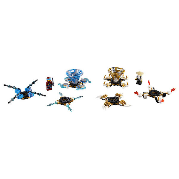 LEGO Ninjago 70663 Конструктор Лего Ниндзяго Ния и Ву - мастер Кружитцу