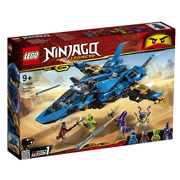 LEGO Ninjago 70668 Конструктор Лего Ниндзяго Штормовой истребитель Джея