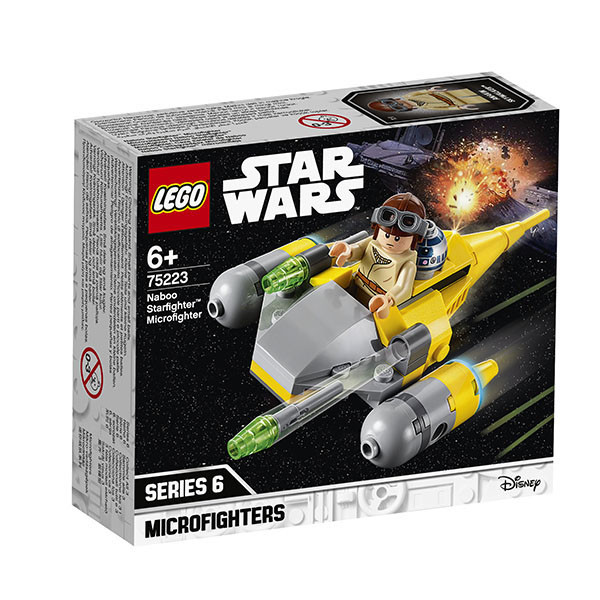 LEGO Star Wars 75223 Конструктор Лего Звездные войны Микрофайтеры: Истребитель с планеты Набу