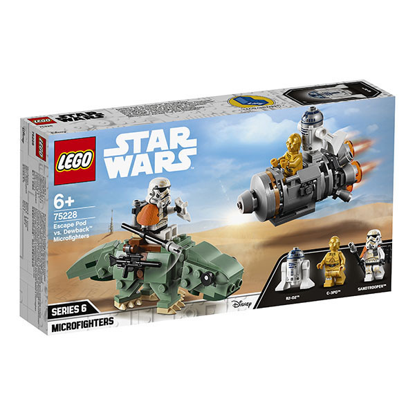LEGO Star Wars 75228 Конструктор Лего Звездные Войны Спасательная капсула Микрофайтеры: дьюбэк