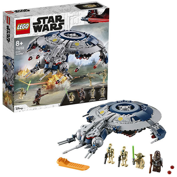 LEGO Star Wars 75233 Конструктор Лего Звездные Войны Дроид-истребитель