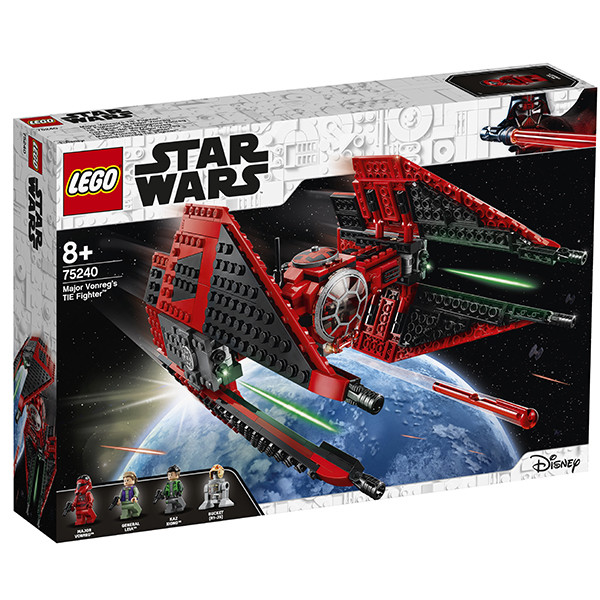 LEGO Star Wars 75240 Конструктор Лего Звездные Войны Истребитель СИД Майора Вонрега