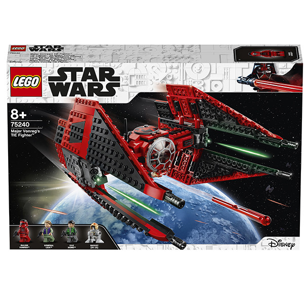 LEGO Star Wars 75240 Конструктор Лего Звездные Войны Истребитель СИД Майора Вонрега