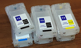 HP ДЗК №72(C9370-9374+С9403)130мл without ink for DJ T1100/Т1100ps/Т610/ T790