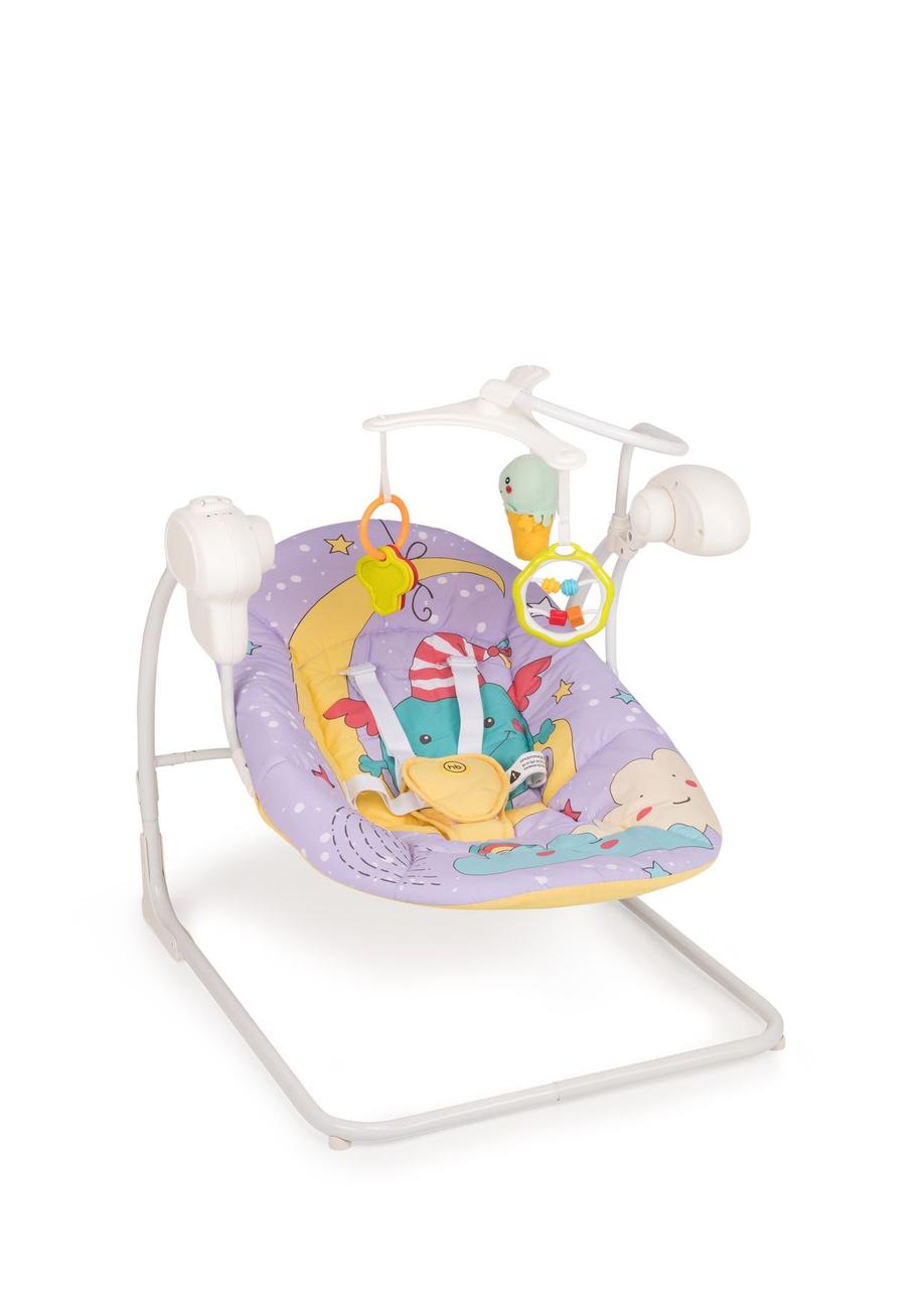 Happy Baby Кресло-качели Jolly V2, фиолетовый