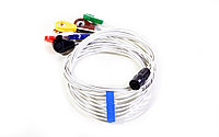 Кабель для подключения ЭКГ электродов с выносным датчиком движения/положения тела семиэлектродный