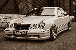 Комплект обвеса "E55 AMG" для Mercedes-Benz W210 рестайлинг