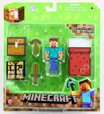 Minecraft 16450 Набор для выживания с аксесс. 8см