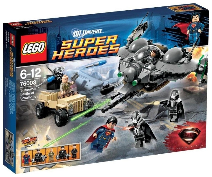 76003 Lego Super Heroes Битва Супермена за Смолвиль, Лего Супергерои DC - фото 1 - id-p4849107