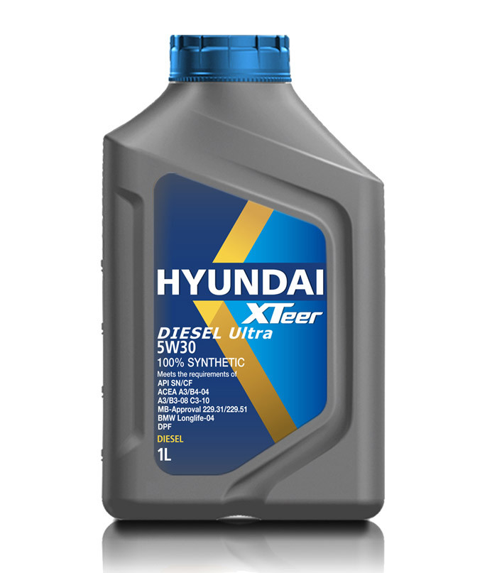 Моторное масло Hyundai XTeer Diesel Ultra C3 5W30 1 литр - фото 1 - id-p64262390