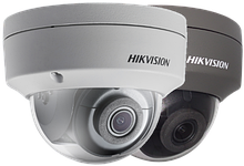 DS-2CD2185FWD-IS - 8MP Уличная купольная антивандальная IP-камера с ИК-подсветкой и поддержкой Аудио/Тревоги.