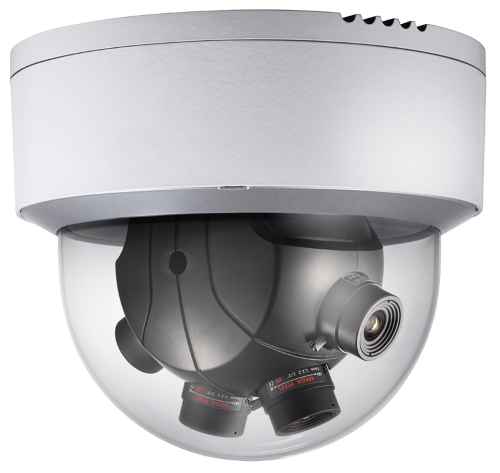 DS-2CD6986F(H) - 8MP Уличная высокочувствительная панорамная (PanoVu*) купольная IP-камера видеонаблюдения с