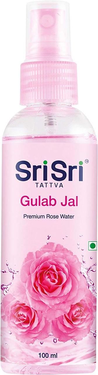 Розовая вода спрей Шри Шри Таттва | Sri Sri Tattva Gulab Jal, 100 мл - фото 1 - id-p64271347