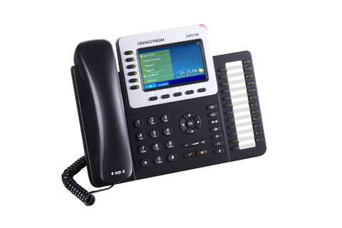 Grandstream GXP2160 - IP телефон. 6 SIP аккаунтов, 6 линий, цветной LCD, PoE
