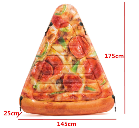 Надувной пляжный матрас Пицца, Pizza