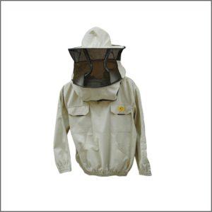 Шляпа пчеловодческая с лицевой сеткой (ткань сзади, съемная сетка) - фото 2 - id-p64274009