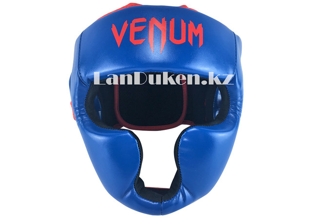 Боксерский шлем Venum L/XL (синий)