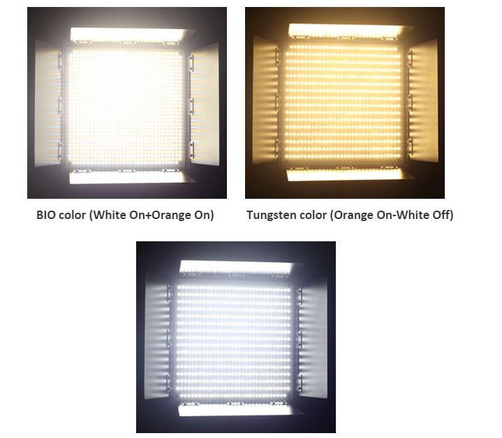 Светодиодная (LED) панель для фото / видео Camtree 1000 Bi-Color (2 осветителя) - фото 2 - id-p4857881