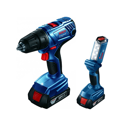 Шуруповерт Bosch GSR 180 LI + GLI 18V-300, фото 2