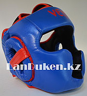 Боксерский шлем Venum L/XL (синий)