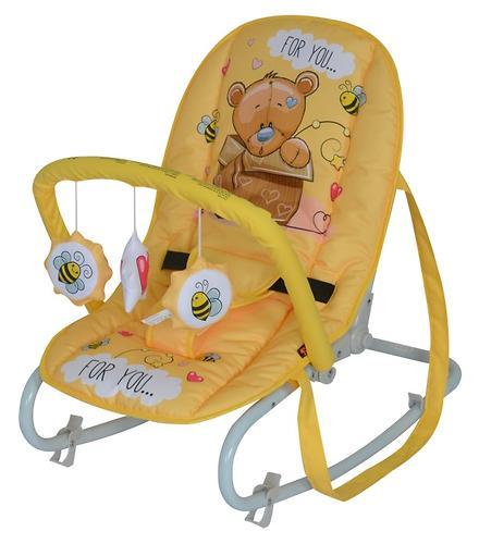 Стульчик-качалка LORELLI TOP RELAX Желтый / Yellow Bear 1919