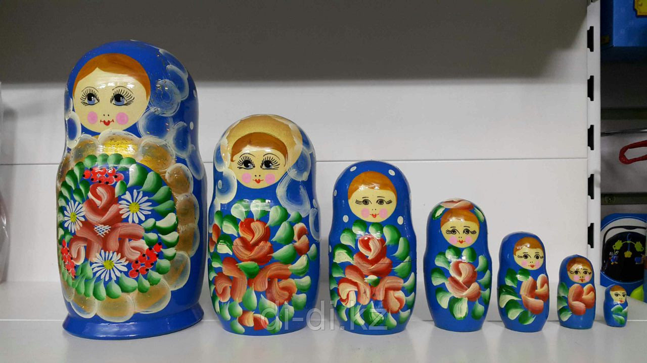 Матрешка 7 в 1 расп. гуашь (RNToys)