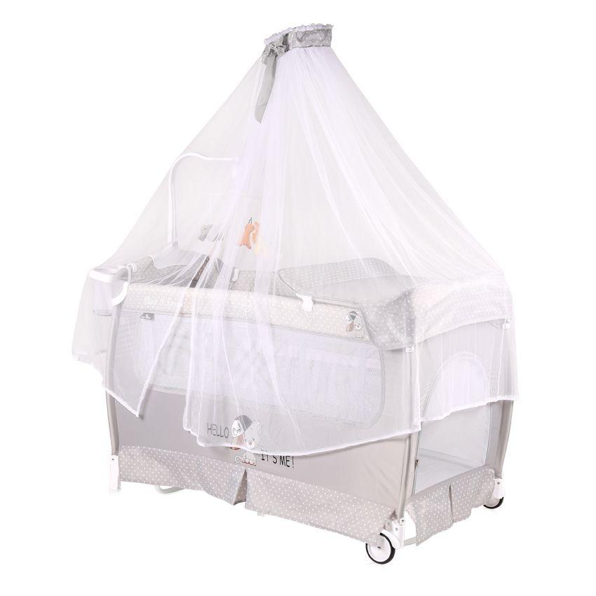 Кровать-манеж LORELLI SLEEP 'N' DREAM ROCKER  + BALDACHIN цвета в асортименте
