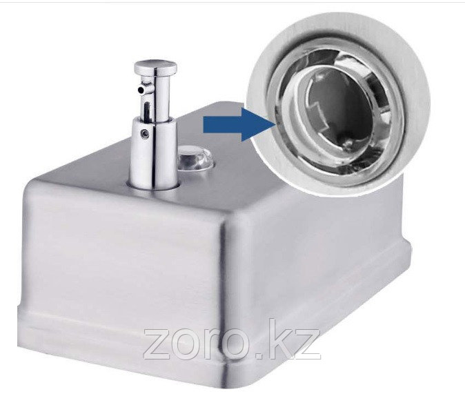 Дозатор для жидкого мыла 500 мл. ZH-500 - фото 5 - id-p63596149