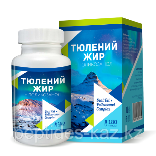 ТЮЛЕНИЙ ЖИР - источник Омега-3 и поликозанола