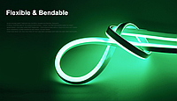12V Flex LED Neon зеленый, фото 2